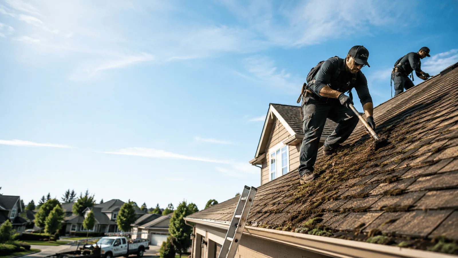 Roof Moss Removal in Smithshire, IL near me